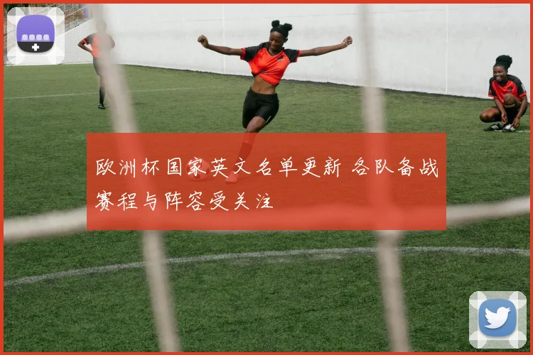 欧洲杯国家英文名单更新 各队备战赛程与阵容受关注